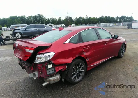 2022 Honda Accord Ex-L из США, поврежденный, VIN 1HGCV1F53NA041569